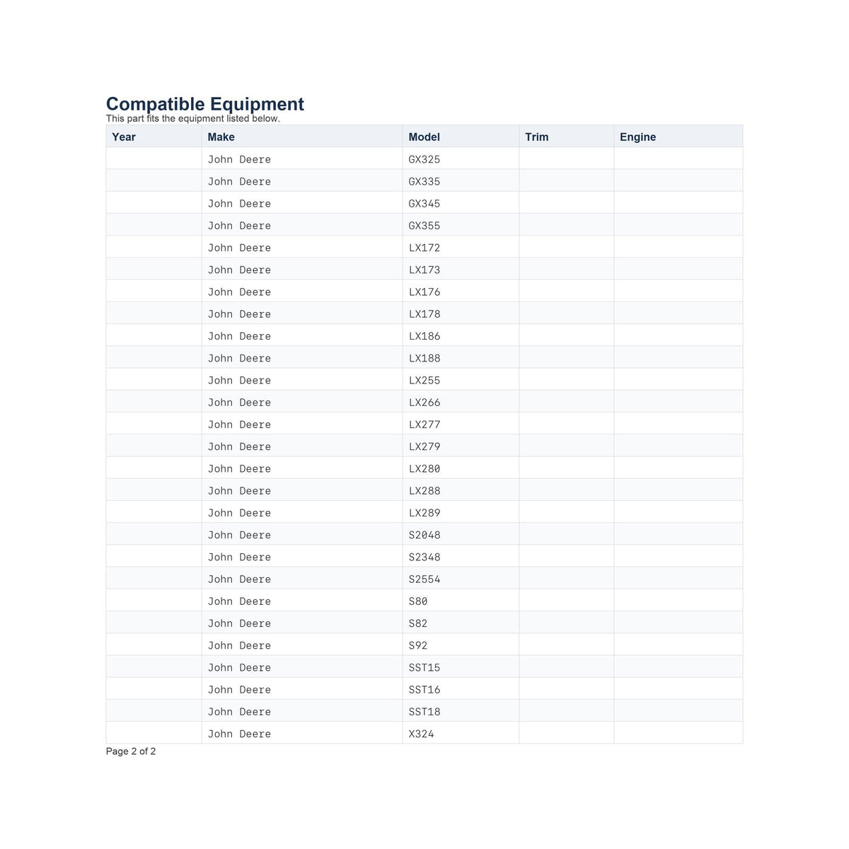 Lifetime Warranty: 4 pack John Deere M111358 Pulley Idler Arm Mower Deck Bushing