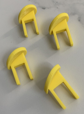 4 Sears Craftsman Yellow Safety Switch Keys Drill Press Sander Grinder Shaper