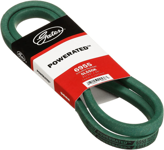 Gates 6955 PoweRated V-Belt 5L550K 21/32 x 55 in Accessory Drive Belt Wrapped 5L