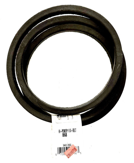 Gates B68 Hi-Power II V-Belt 21/32 x 71 in Classical Wrapped Industrial Belt New