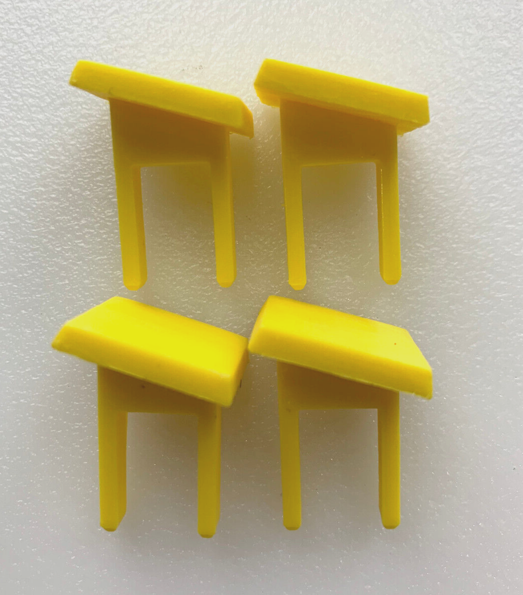 Sears Craftsman 22256 815863 9-22256 Yellow Square Switch Safety Key Set of 4