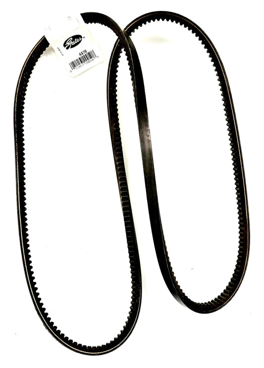 Gates AX70 Tri-Power V-Belt 1/2 x 72 in Cogged Notched Made in USA Dayton 6L248