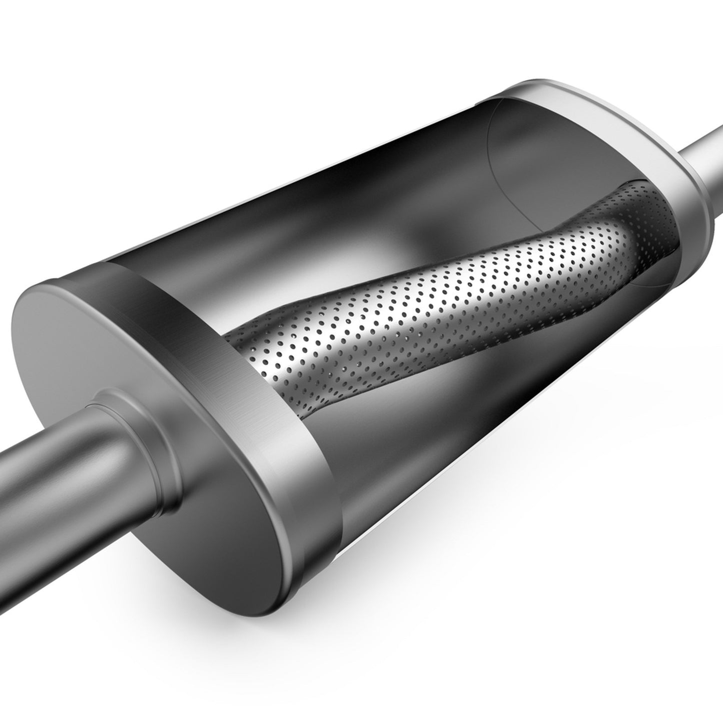MagnaFlow 14229 Performance Muffler 3" Offset/Center 5x8x14 Stainless Steel NIB