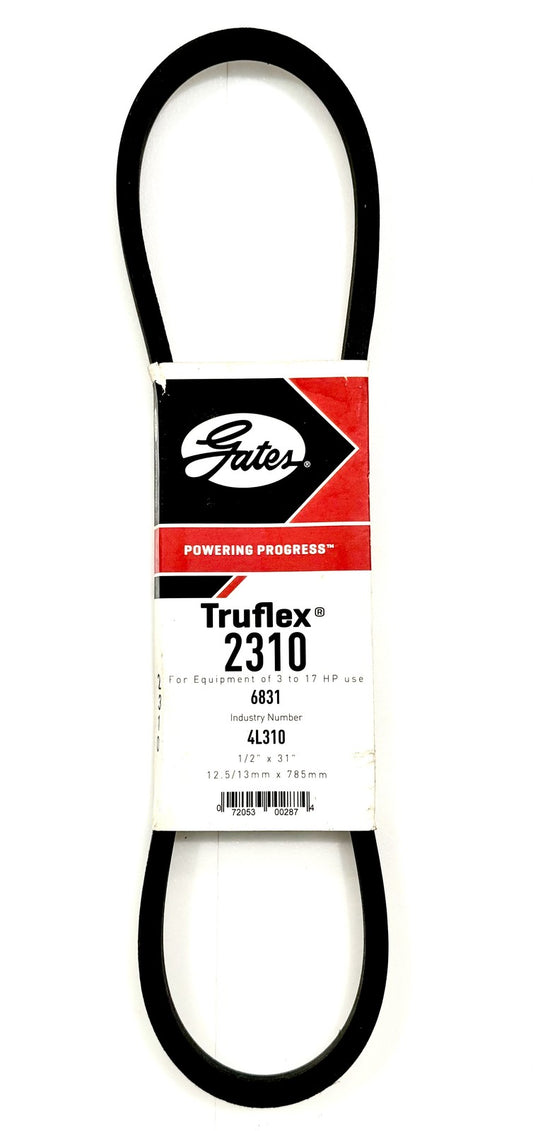 Gates Truflex 2310 V-Belt 4L310 1/2" x 31" Lawn Mower Tractor Belt 3 to 17 HP