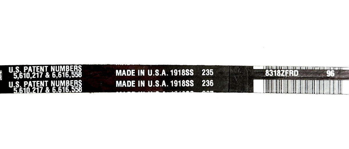 Gates AX40 Tri-Power Cogged V-Belt 1/2 x 42 in AX Section EPDM Made in USA New