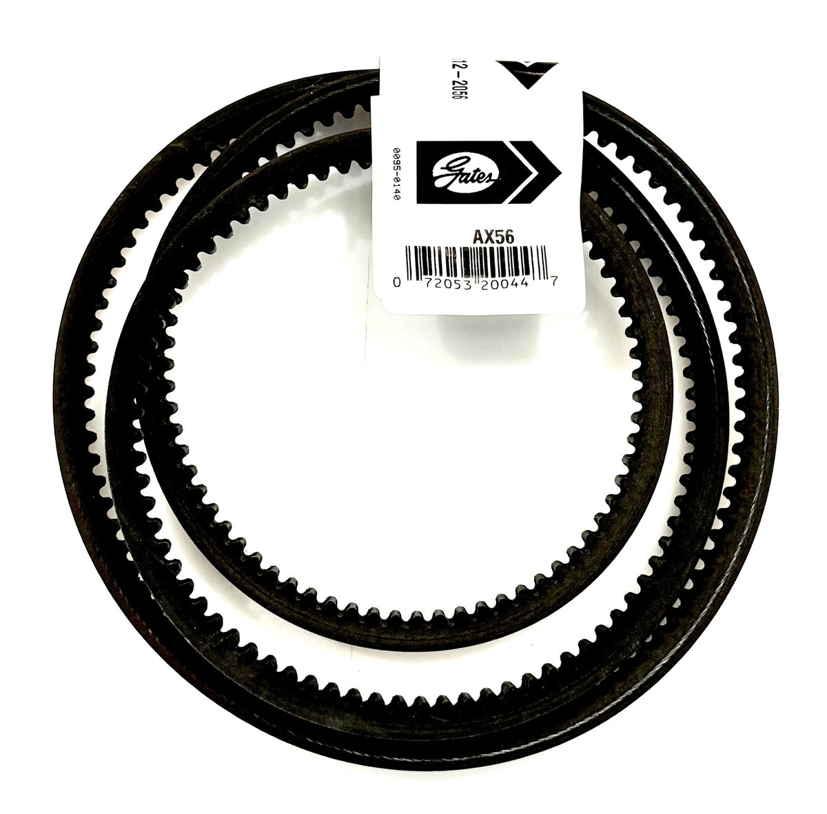 Gates AX56 V-Belt 6L242 Tri-Power Cogged Notch 1/2 x 58in NAPA Dayco 426818