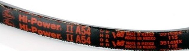 Gates A54 Hi-Power II V-Belt 1/2 x 56 Wrapped EPDM Simplicity New Holland Belt