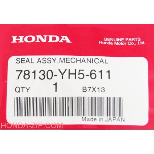 Genuine Honda OEM 78130-YH5-611 78130-YB0-003 Mechanical Seal Water Pump Engine