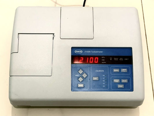 Hach 2100N Laboratory Turbidimeter 47000-60 Working Lamp 30312-00 Filter EPA