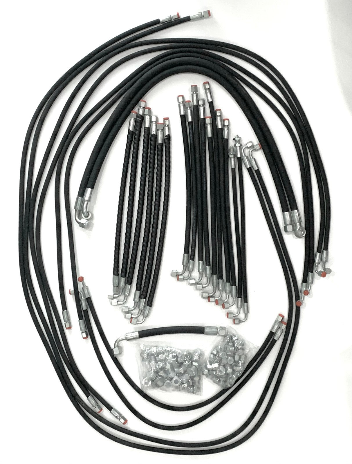 AGT/CFG/Miva/Rippa 1-3 Ton Chinese Mini Excavator Hydraulic Hose and Fitting Kit