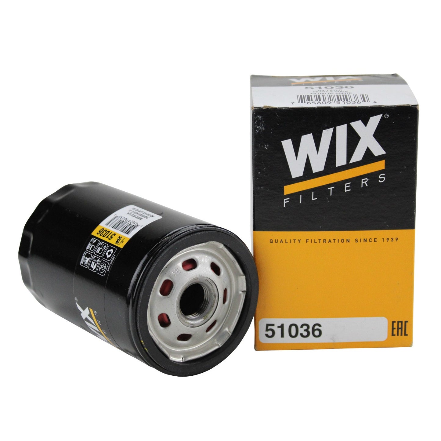Wix 51036 Engine Oil Filter Spin-On Full Flow GM 4.3L 5.7L 2 Pack New