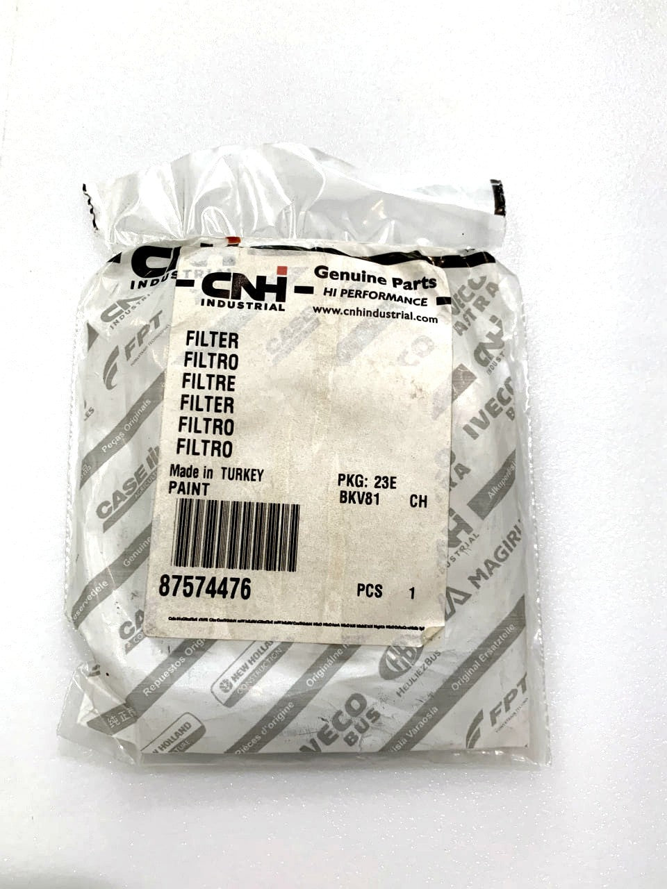 87574476 Genuine OEM Case New Holland CNH A/C Filter Air Conditioning 73mm 85mm