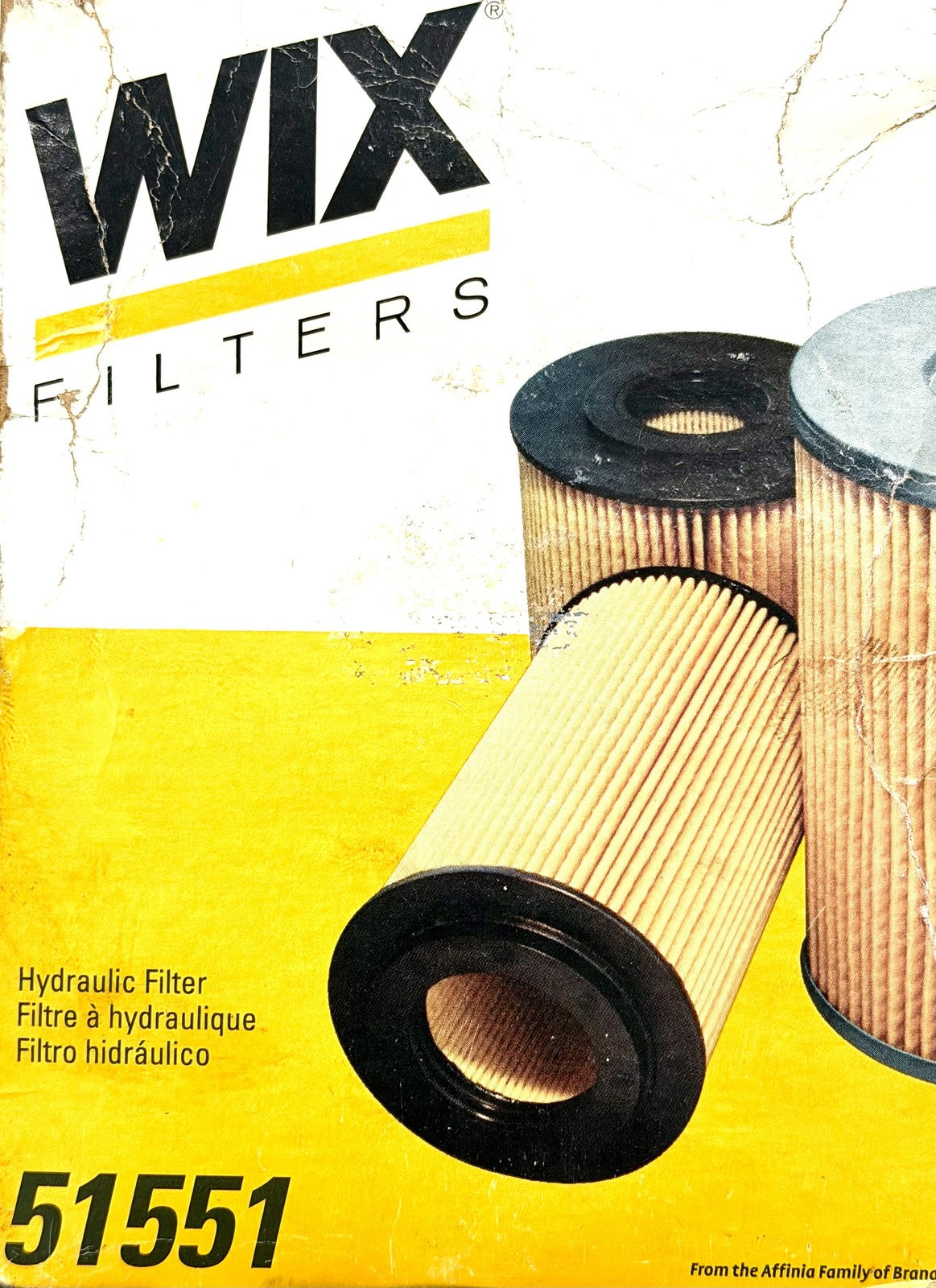 WIX 51551 Fluid Power Hydraulic Filter Spin-On NAPA Gold 1551 Baldwin BT839-10