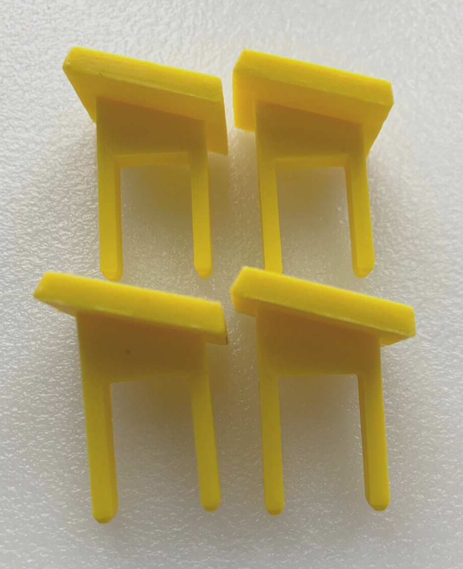 Sears Craftsman 22256 815863 9-22256 Yellow Square Switch Safety Key Set of 4