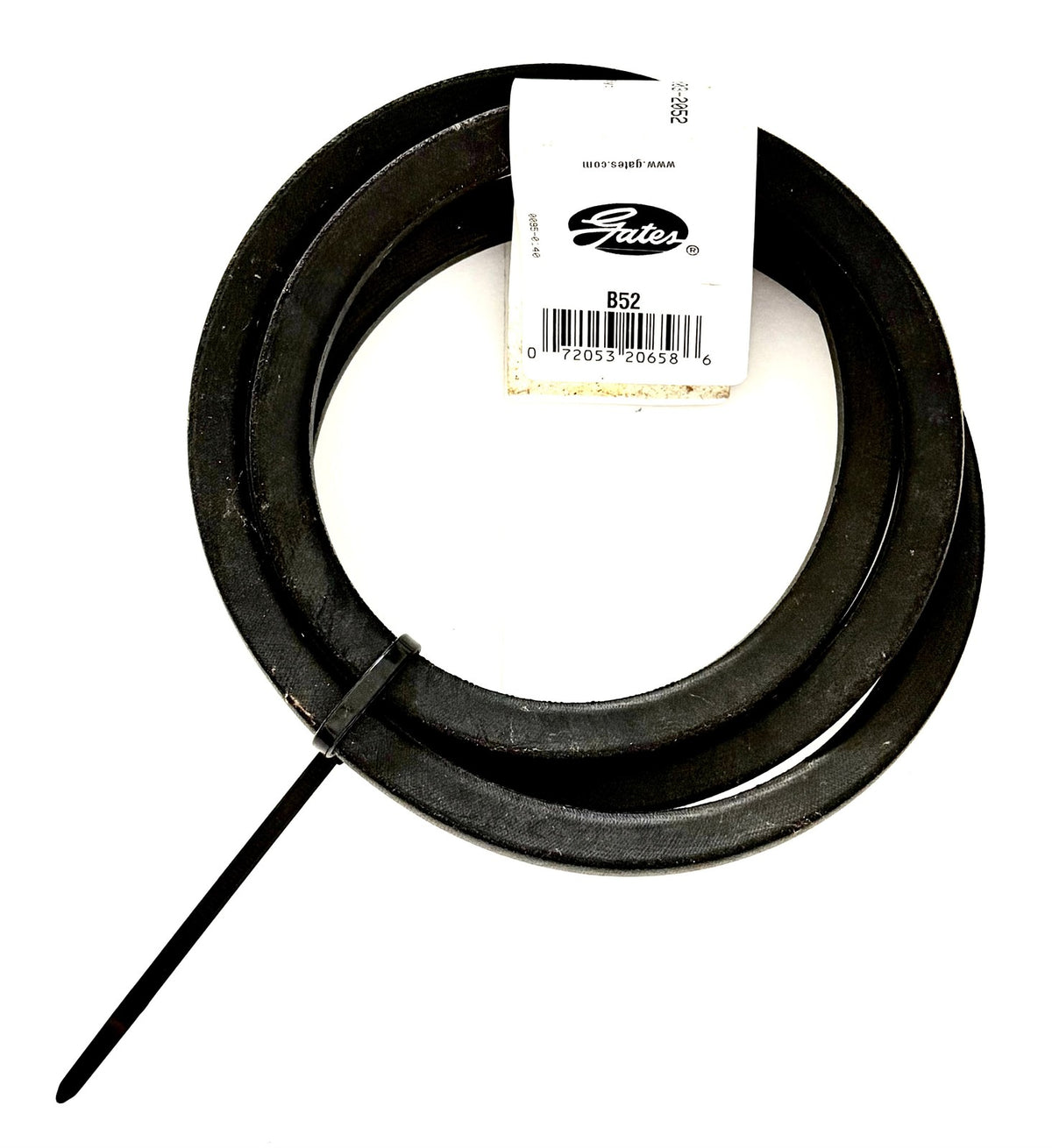 Gates B52 Hi-Power II V-Belt 21/32 x 55 in B Section Wrapped Industrial Belt New