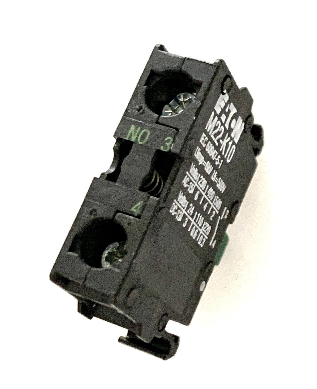 2 PCS M22-K10 For EATON MOELLER Auxiliary Contact Block Switch M22K10 NEW IN BAG