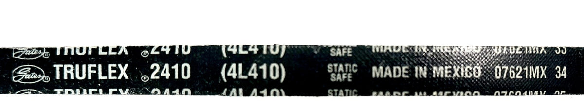 Gates Truflex 2410 4L410 V-Belt 1/2 in x 41 in Industrial Drive Belt 3 to 17 HP