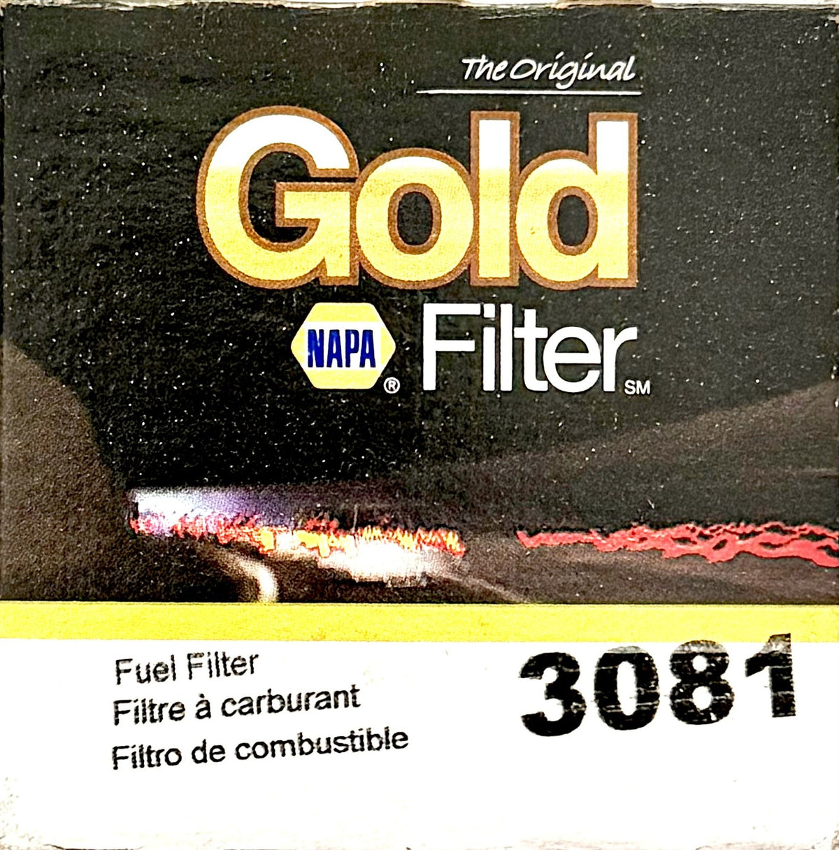 NAPA Gold 3081 Fuel Filter WIX 33081 In-Line Metal Fits Ford Motorcraft FG 795-A