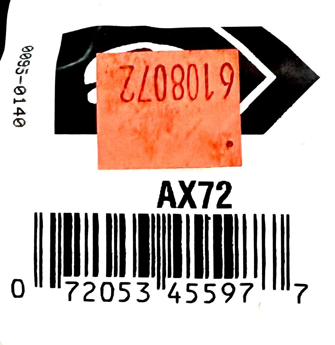 Gates AX72 Tri-Power Cogged V-Belt 1/2 x 74 in Classical Notched Oil Resistant