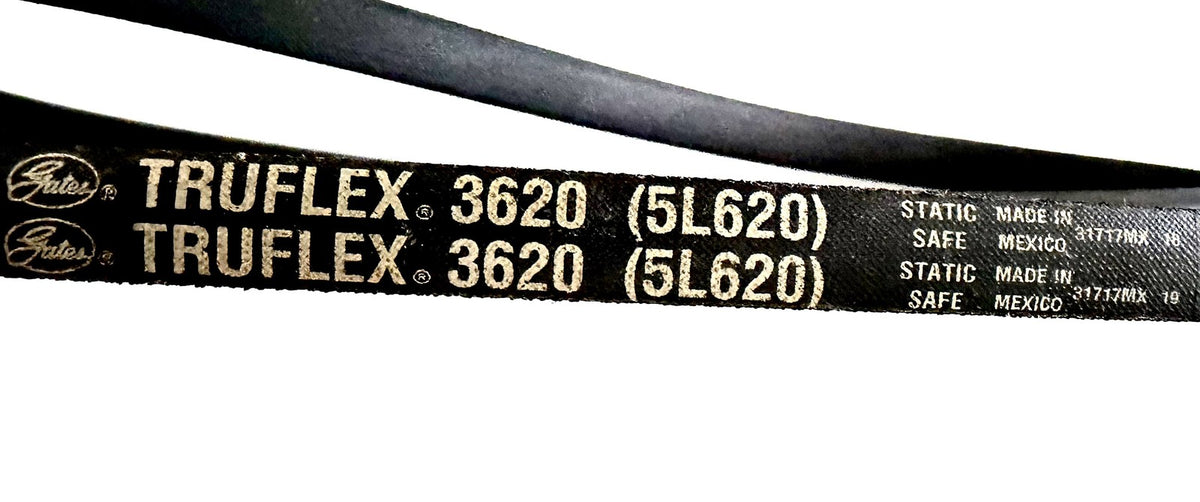 Gates Truflex 3620 5L620 V-Belt FHP 62in x 21/32in Wrapped Static ACDelco IB59