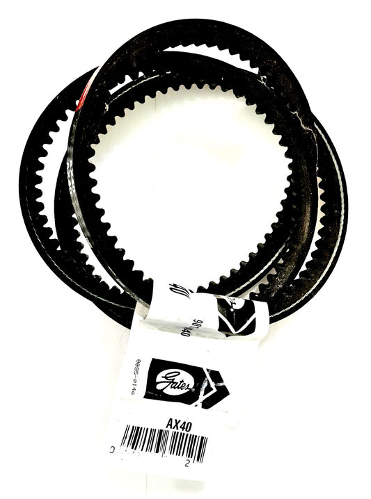 Gates AX40 Tri-Power Cogged V-Belt 1/2 x 42 in AX Section EPDM Made in USA New
