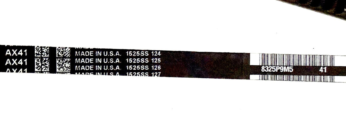 Gates AX41 Tri-Power Cogged V-Belt 1/2 x 43 in John Deere RE49979 Made in USA