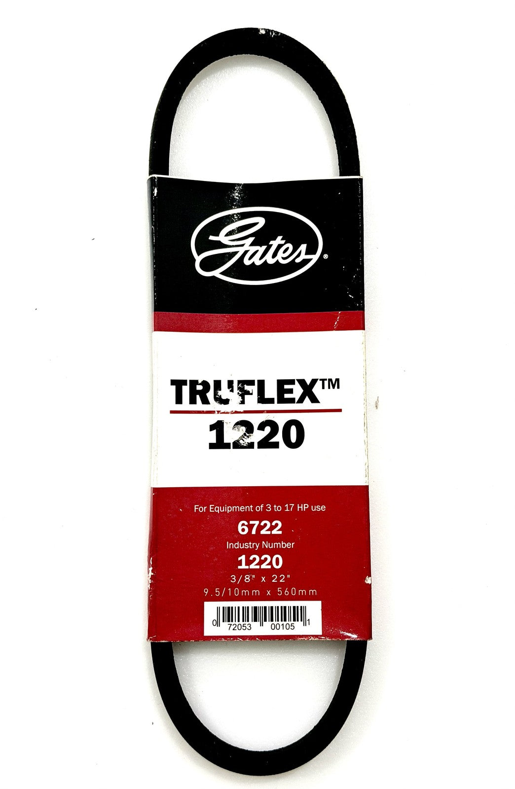 3L220 FHP Style V belt HVAC Industrial Lawn Mower 3/8" x 22" OD 3L 220