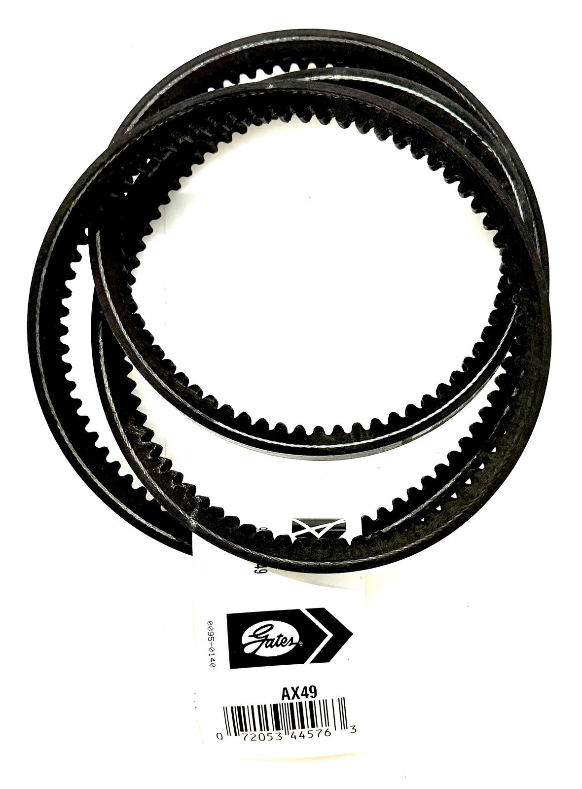 Gates AX49 Tri-Power V-Belt Cogged Notched 1/2 x 51 in Made in USA 9012-2049 New