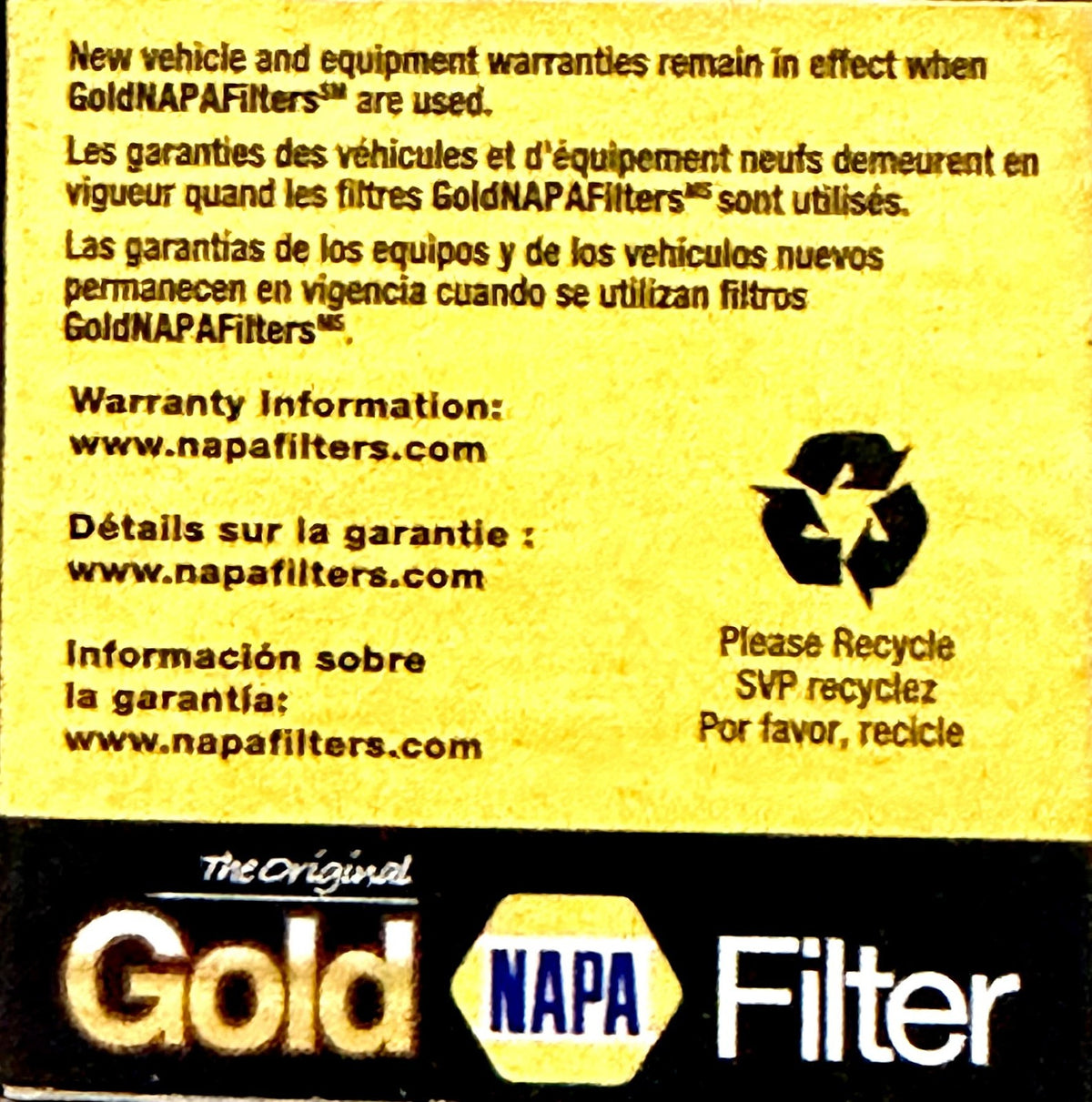 NAPA Gold 3081 Fuel Filter WIX 33081 In-Line Metal Fits Ford Motorcraft FG 795-A
