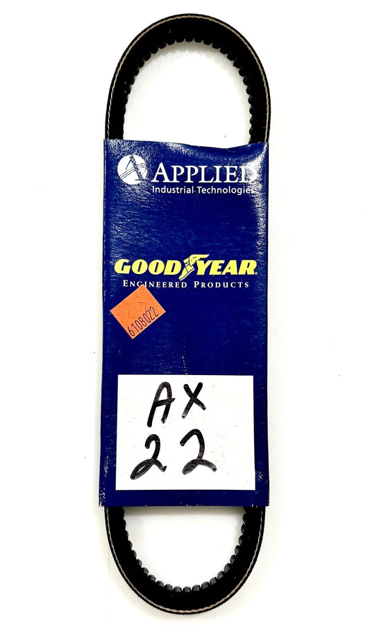 Goodyear Torque-Flex AX22 Cogged V-Belt AX Section 22 in ID Gates Dayton 3VU41