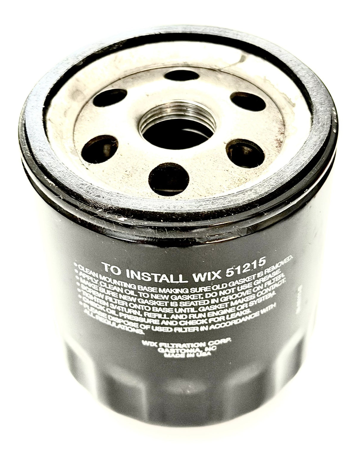 WIX 51215 Engine Oil Filter Spin-On Made in USA Replaces FRAM PH6011 NAPA 1215