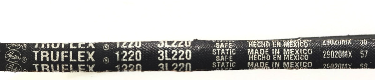 3L220 FHP Style V belt HVAC Industrial Lawn Mower 3/8" x 22" OD 3L 220