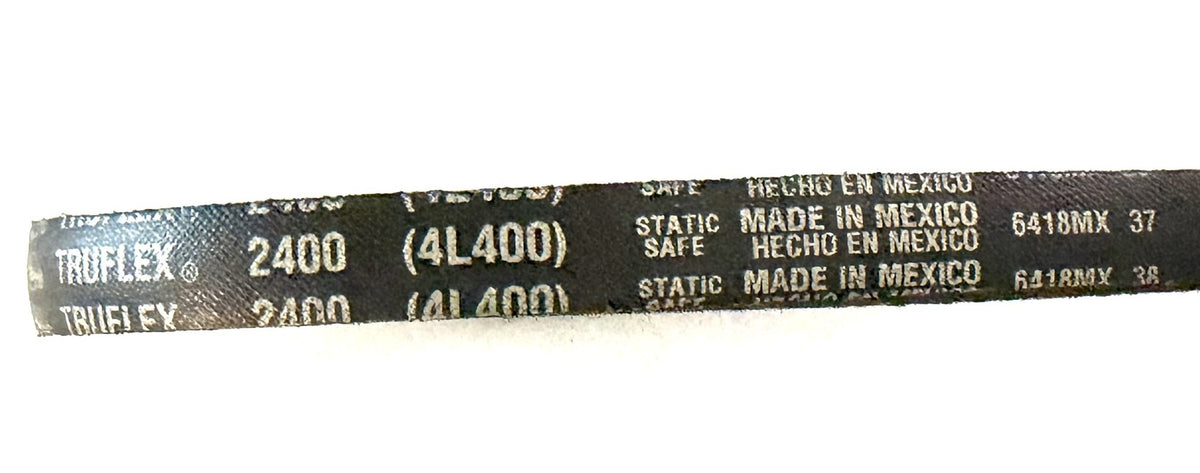 Gates Truflex 2400 4L400 V-Belt 1/2 x 40 in 4L Industrial V Belt Dayco Goodyear