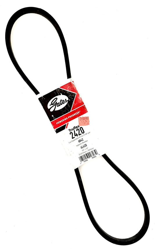 Gates 2420 TruFlex V-Belt 1/2 x 42 in 4L420 6842 FHP Low Horsepower Belt Mexico