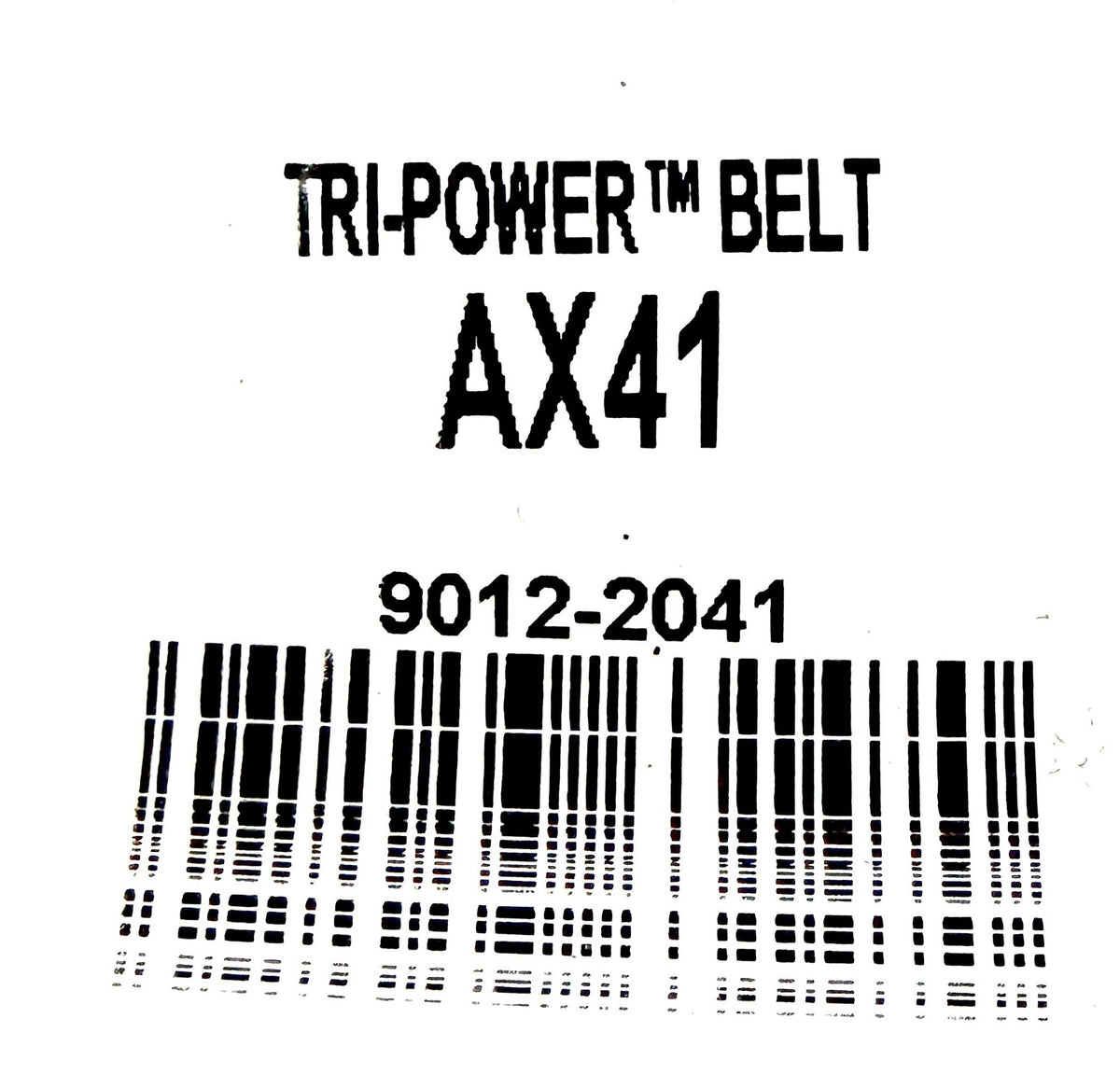 Gates AX41 Tri-Power Cogged V-Belt 1/2 x 43 in John Deere RE49979 Made in USA