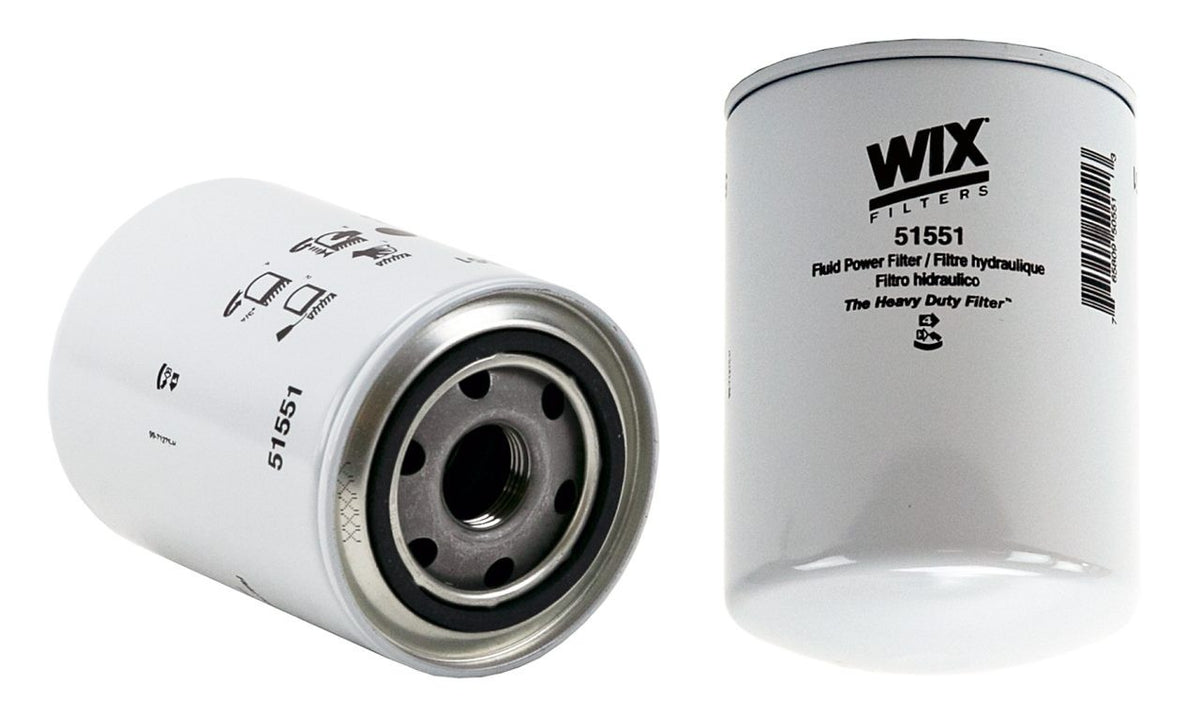 WIX 51551 Fluid Power Hydraulic Filter Spin-On NAPA Gold 1551 Baldwin BT839-10