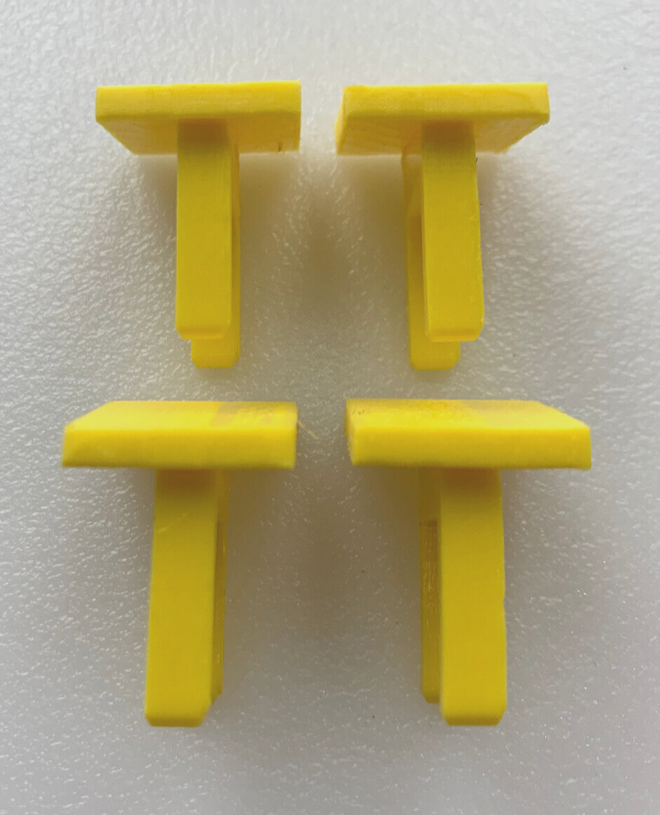 Sears Craftsman 22256 815863 9-22256 Yellow Square Switch Safety Key Set of 4
