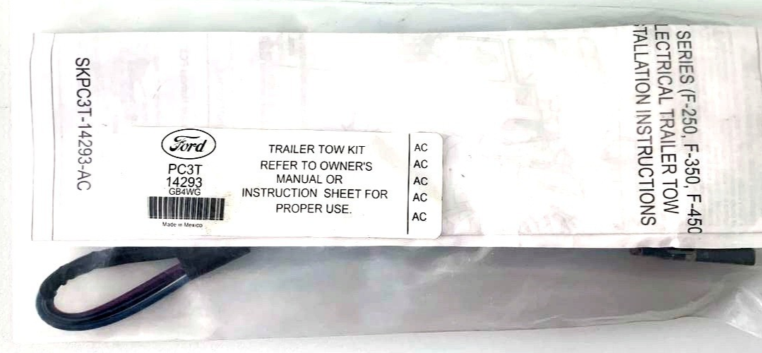 Ford PC3T-14293 Trailer Tow Wiring Harness 23-26 F250 F350 F450 F550 Super Duty