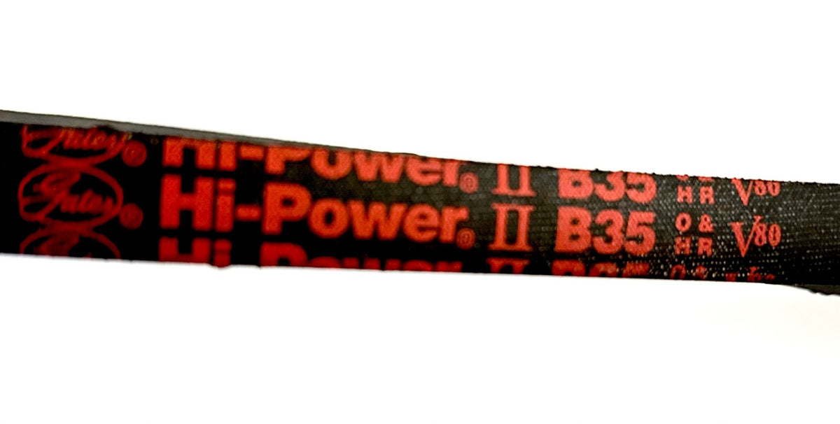 Gates B35 Hi-Power II V-Belt Classical Section Wrapped 21/32 x 38 in Industrial