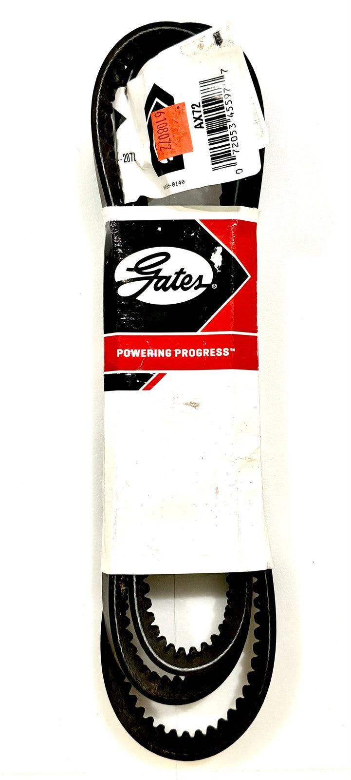 Gates AX72 Tri-Power Cogged V-Belt 1/2 x 74 in Classical Notched Oil Resistant