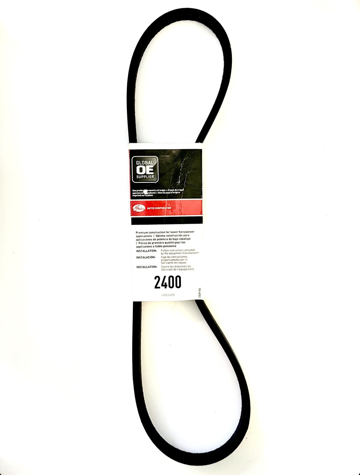 Gates Truflex 2400 4L400 V-Belt 1/2 x 40 in 4L Industrial V Belt Dayco Goodyear