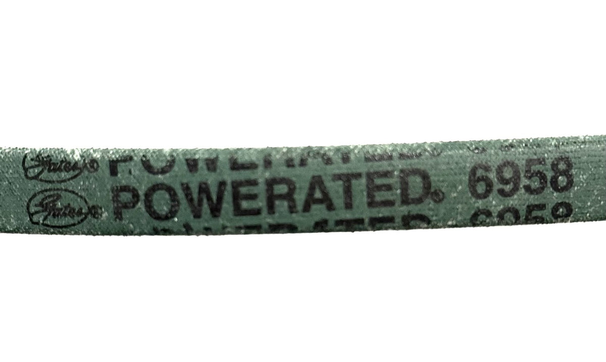 Gates 6958 PoweRated V-Belt 21/32 x 58 in 5L580K Lawn Garden Drive Belt Aramid